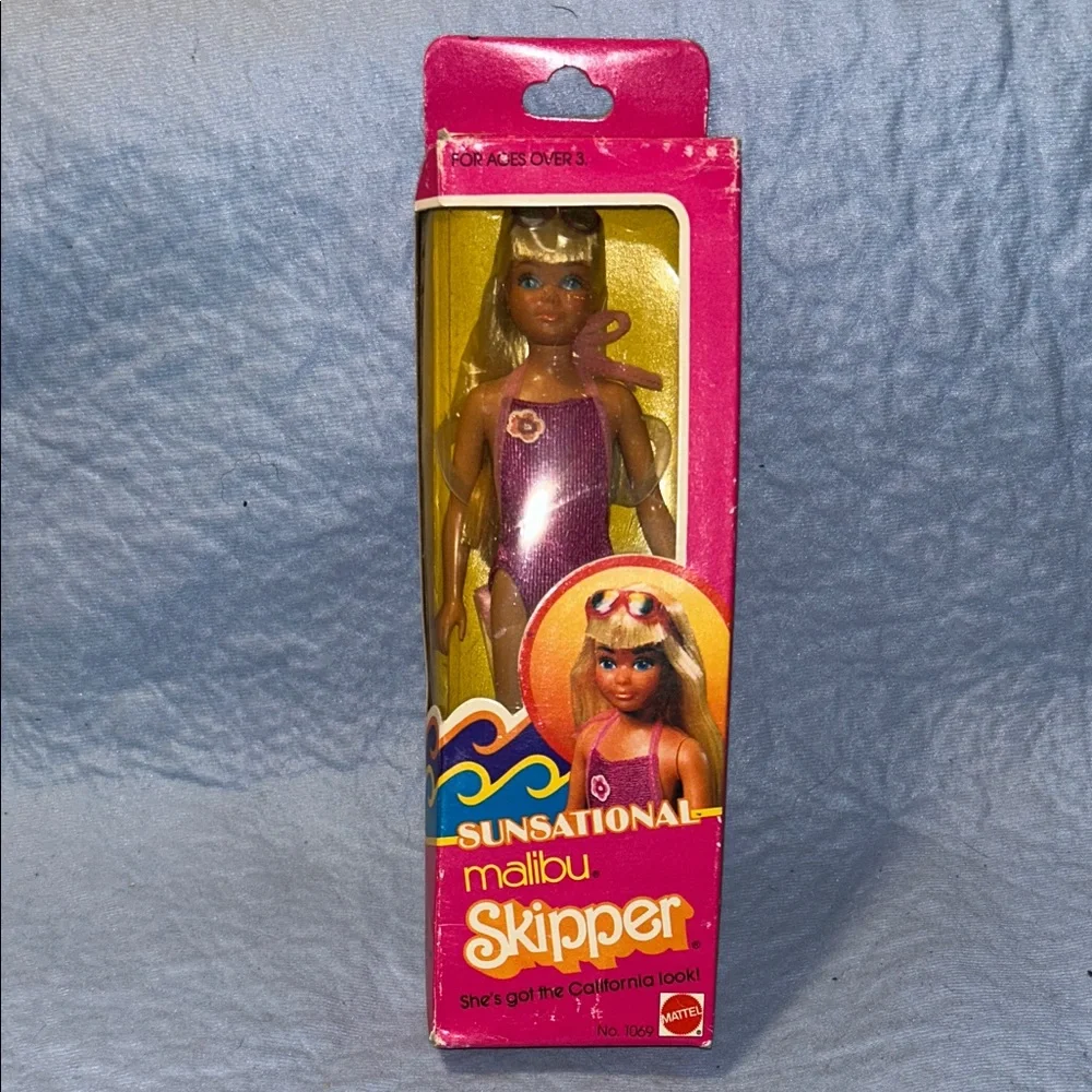 Sunsational Malibu Skipper doll, released by Mattel in 1981.